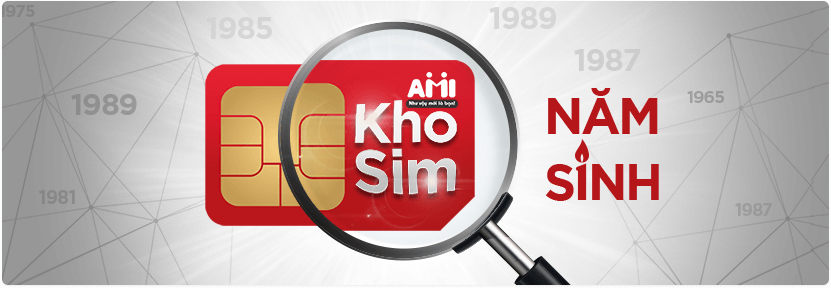 Chọn Sim Năm Sinh Số đẹp Giá Rẻ Hợp Tuổi Thân Chủ Tại Số đẹp Ami